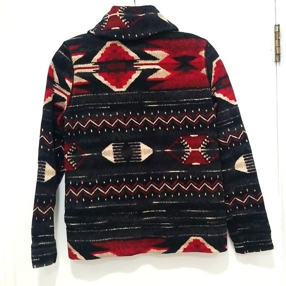 Lauren Ralph Lauren Aztec/Southwestern print button down jacket - Picture 6 of 7